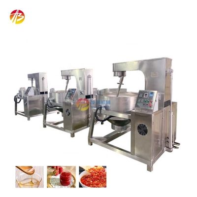 200 кг за партию Industrial Sauce Cooking Kettle с смесителем и смесителем Диаметр 700-1200 мм