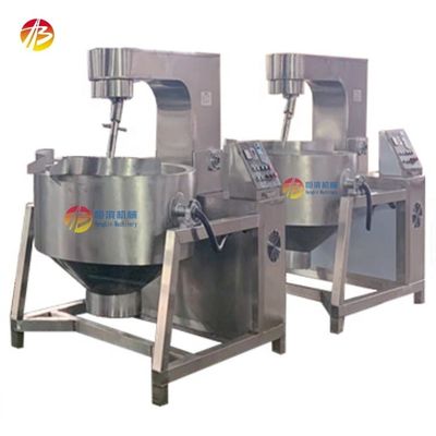 200 кг за партию Industrial Sauce Cooking Kettle с смесителем и смесителем Диаметр 700-1200 мм