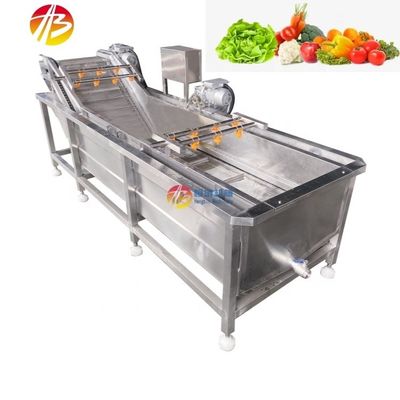 Промышленная машина для очистки фруктов и морепродуктов с передовой технологией мытья пузырьками